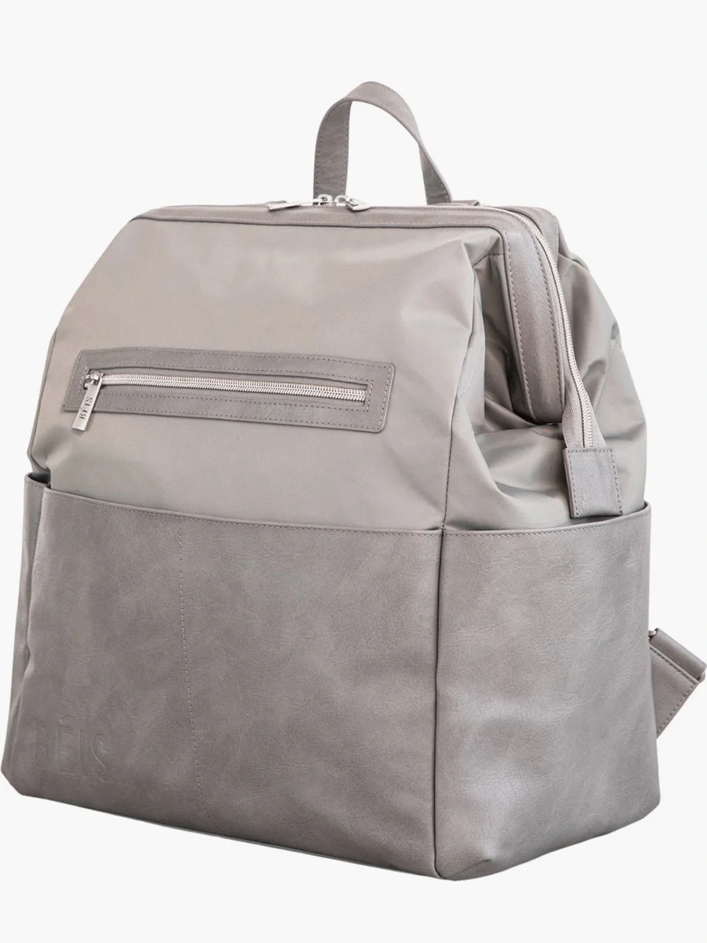 BEIS Gray Baby Bag Backpack